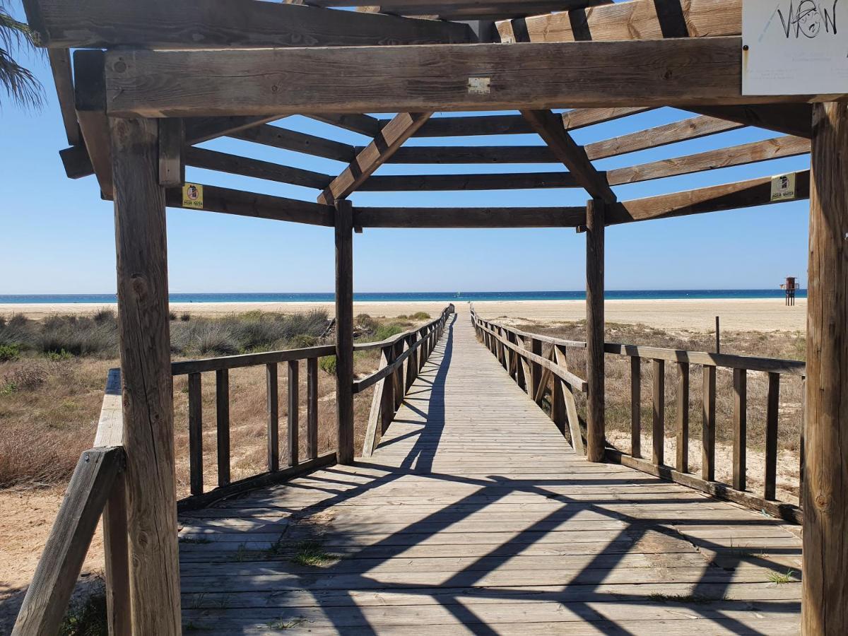 La Tortuga I, Encantador Apartamento Con Garaje En Primera Linea De Playa Tarifa Extérieur photo